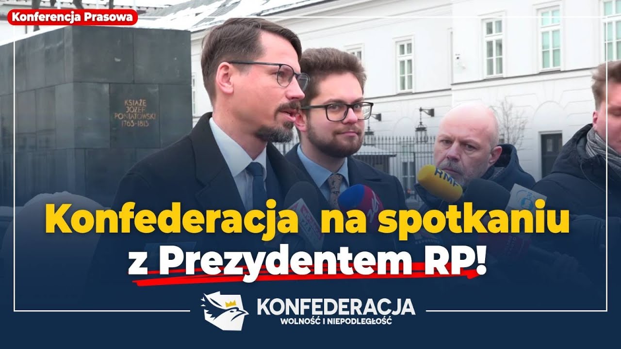 Briefing prasowy po spotkaniu z Prezydentem RP! #NaŻywo