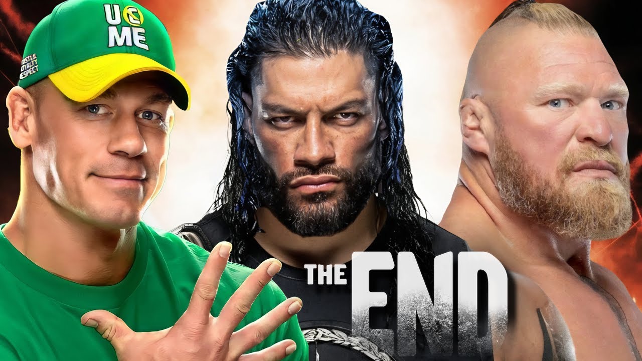 The Farewell Tour - Roman Reigns John Cena Brock Lesnar WWE 2K24