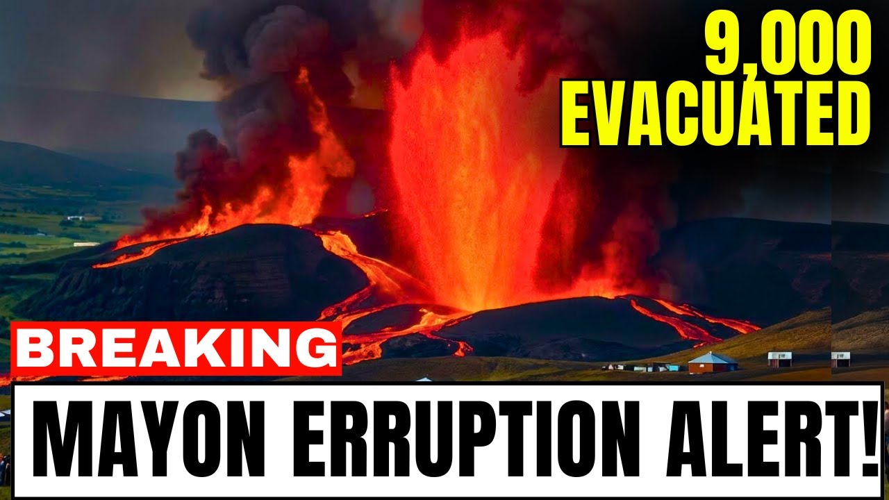 Mayon Volcano EXPLODES — 8KM EVACUATION Zone as Sulfur Dioxide HITS 15-Year HIGH!
