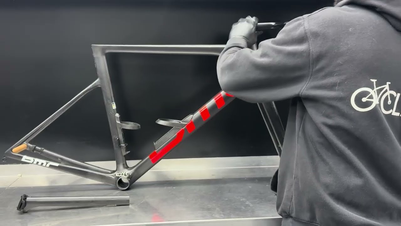 🧬 BMC Teammachine SLR 01 sin filtros 🔥 Frameset TUDOR Pro Cycling + cockpit PRO
