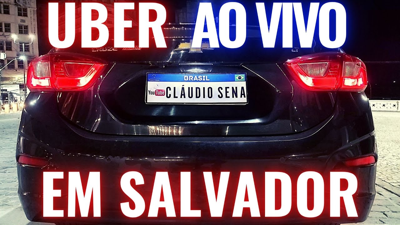 CL&Aacute;UDIO SENA AO VIVO EM SALVADOR🚘A UBER ME ROUBOU! (PARTE II)