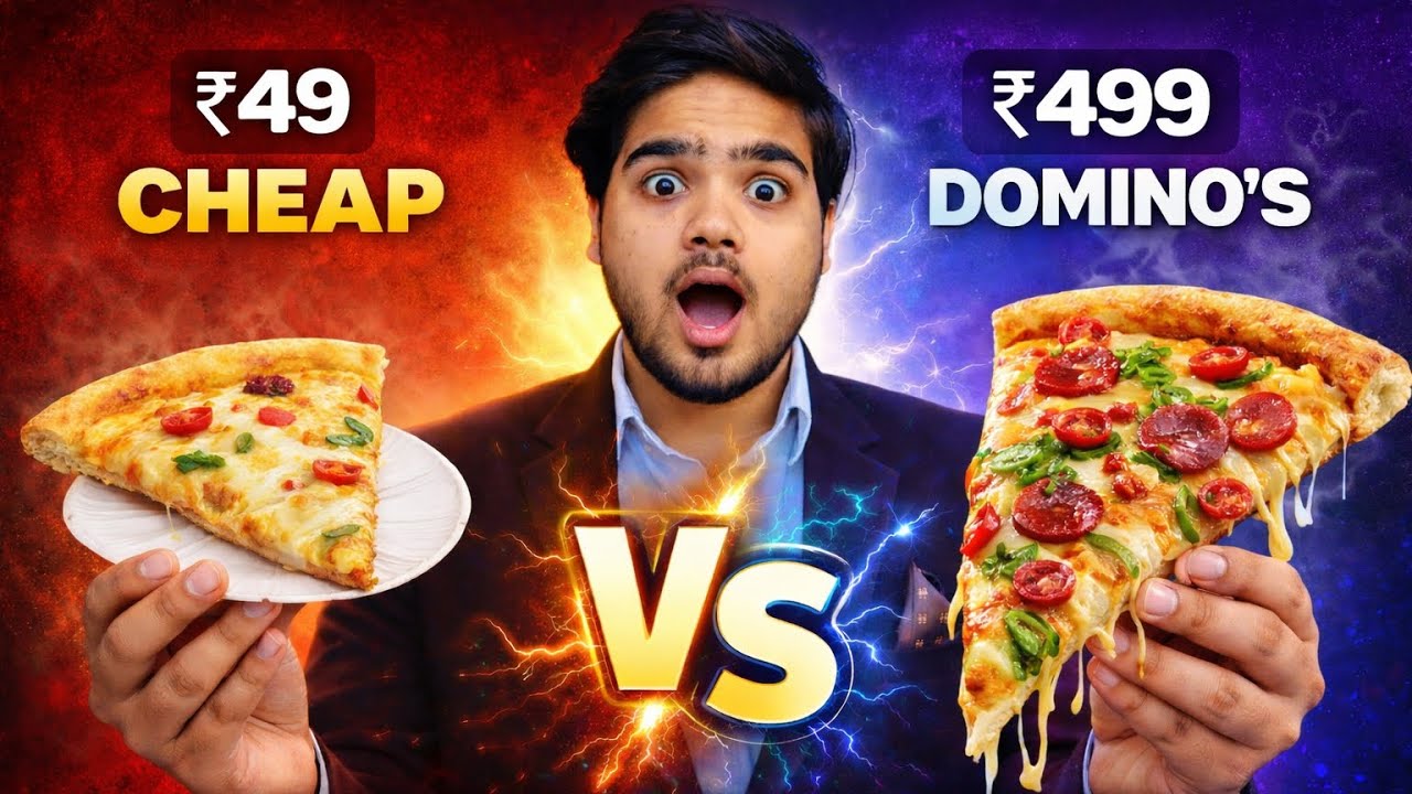 Cheap Pizza vs Expensive Pizza Challenge 😱 Is Price Really Worth It? 🍕🔥