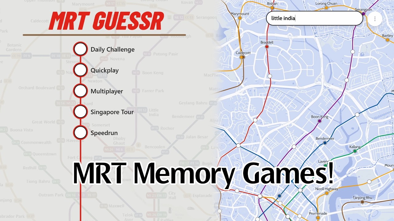 Let&rsquo;s play some MRT Memory Games!