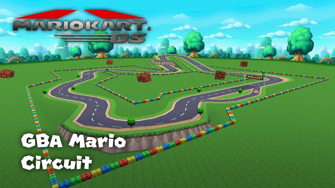 GBA Mario Circuit (v2.0) - Mario Kart DS Custom Track