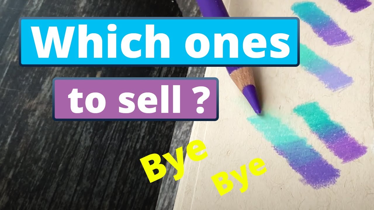 Colored pencils decluttering - Brutfuner, Prismacolor, Markart...Which ones would you keep?