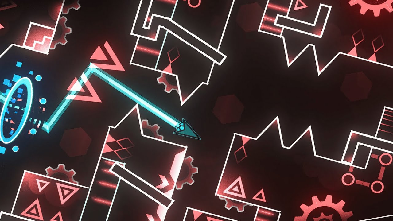 Hypersonic (RTX: ON) - Без ЛДМ в Отличном Качестве (4K, 60фпс) - Geometry Dash