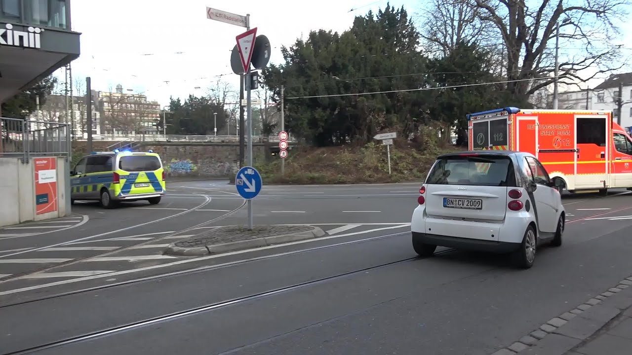 Radfahrer von PKW erfasst - verletzt in Bonn-Weststadt am 23.01.26