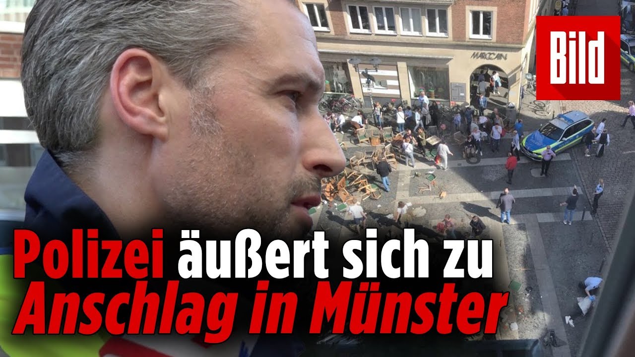 Anschlag von Münster: DAS sagt die Polizei!