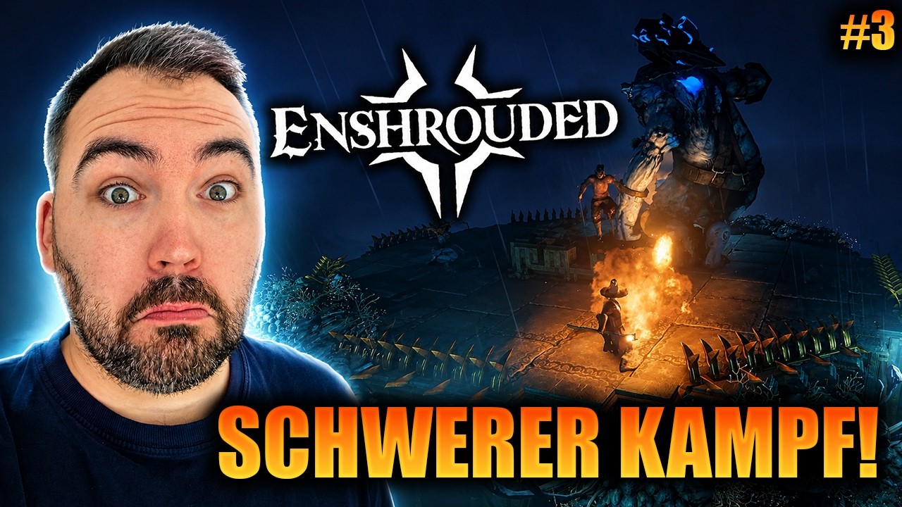 💀 Der h&auml;rteste Dungeon bisher?! Dieser Boss war BRUTAL! | Enshrouded Folge 3