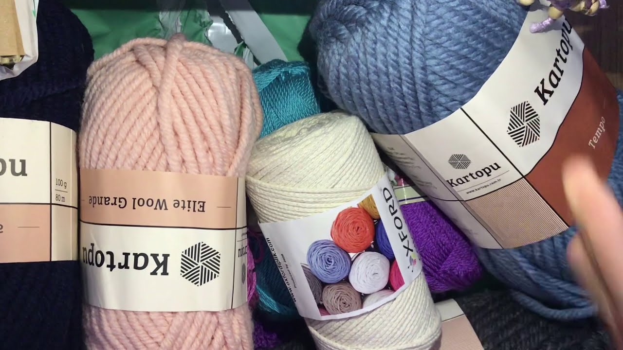 HOBİUM ALIŞVERİŞİM|| Hangi iple ne örülür? Çeşit çeşit ip🧶🧶