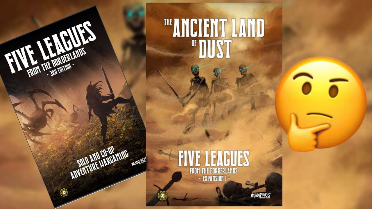 Ancient Land of Dust Impressions - Five Leagues from the Borderlands Desert Expansion