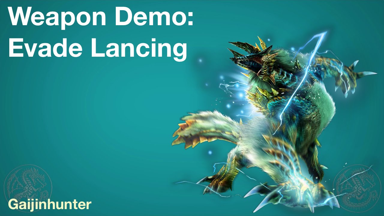 MH4U: Evade Lance Demo