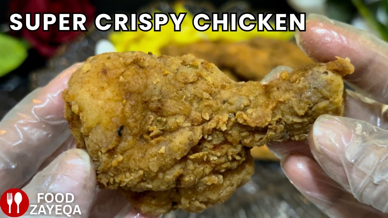 Crispy Fried Chicken Recipe 🍗 | KFC Style Secret for Super Crunchy Chicken