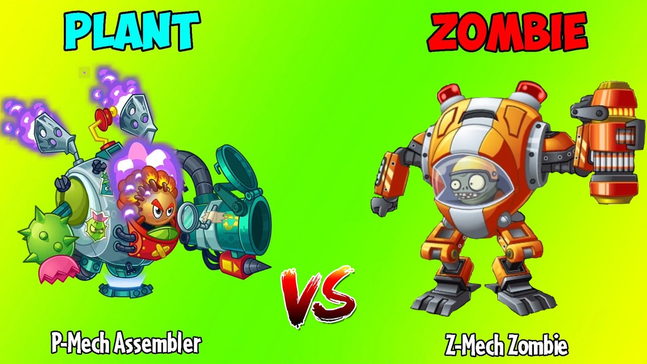 PvZ 2 Discovery - Plants & Zombies Have Similar Skills & Shapes
