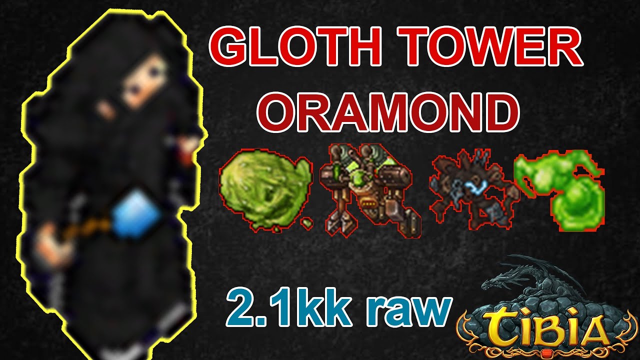GLOTH TOWER | ORAMOND | EXPY DLA EK | 200+ | TIBIA 2024