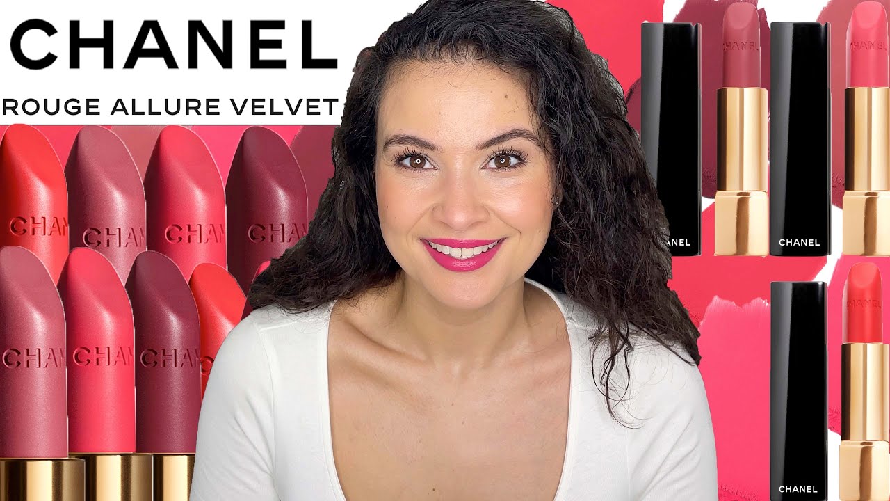 НОВЫЙ CHANEL ВЕСНА 2023: Rouge Allure Velvet: 45 Intense, 46 Magnétique и 64 Eternelle.