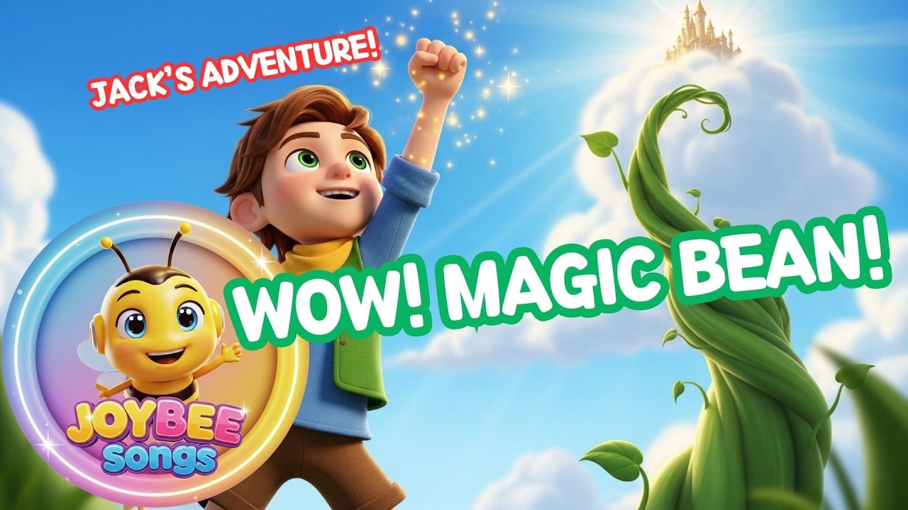 Jack and the Magic Bean 🌱 | Up to the Sky! Kids Adventure Song