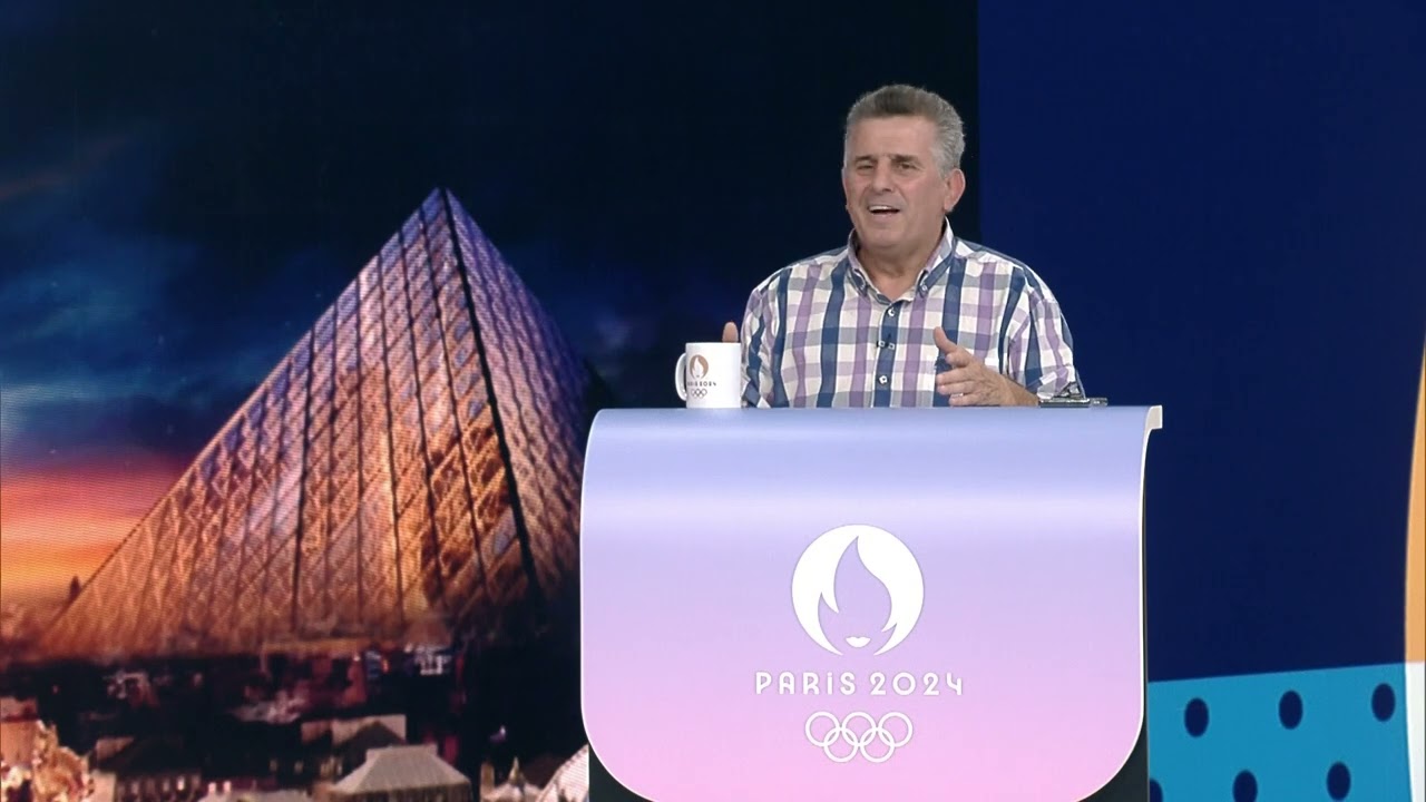 KAMPIONI OLIMPIK SHABAN TRËSTENA  - i ftuar ne studio në emisionin PODIUMI OLIMPIK  TVM2