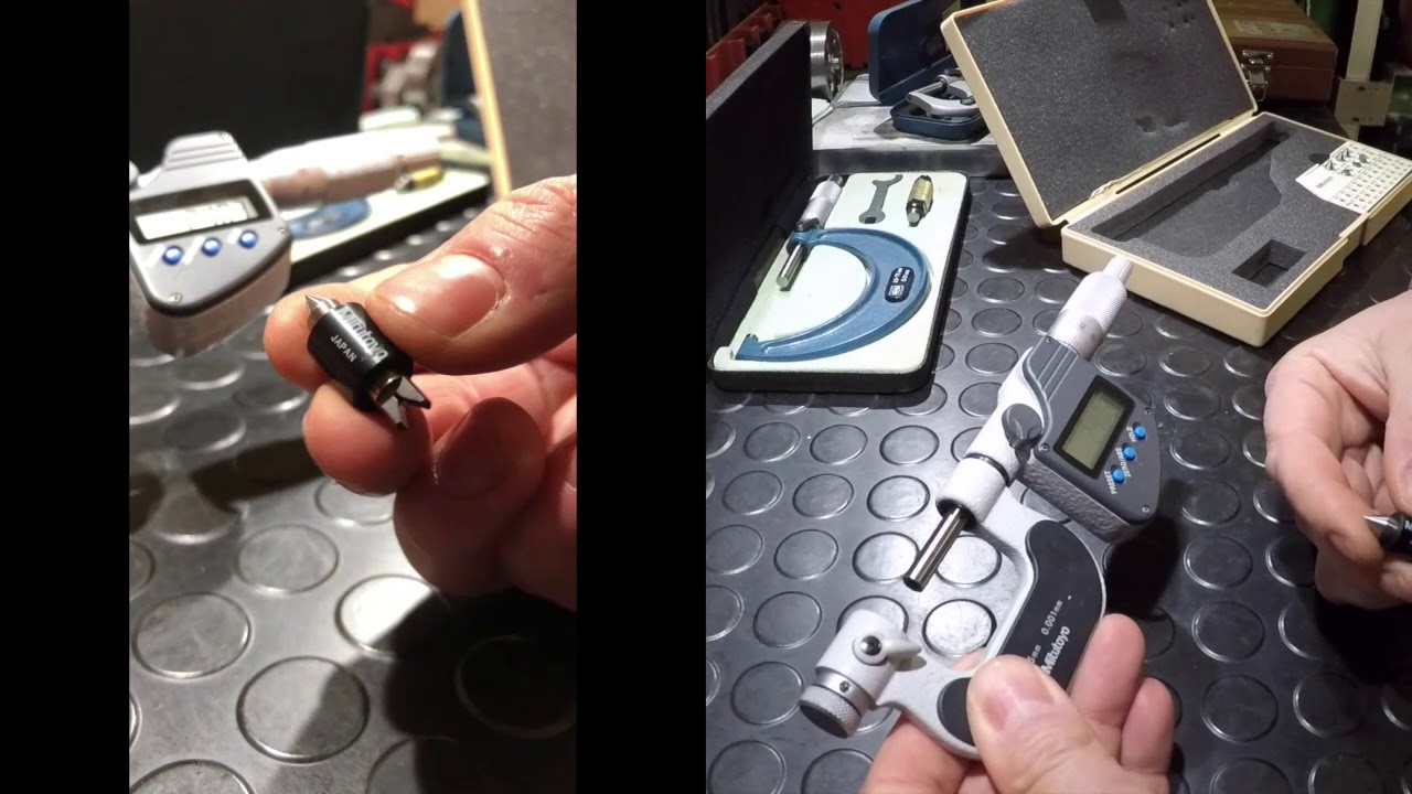 Réglage/étalonnage d'un micromètre