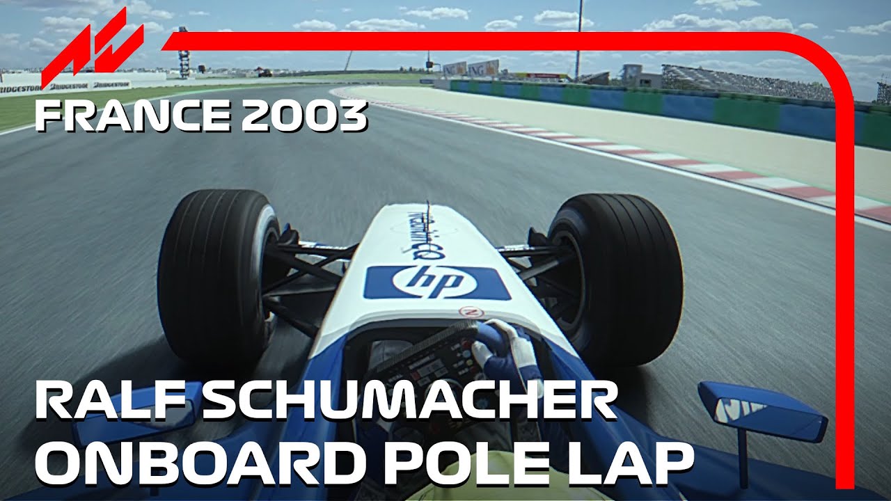 Ralf Schumacher's Pole Lap | 2003 French Grand Prix | #assettocorsa