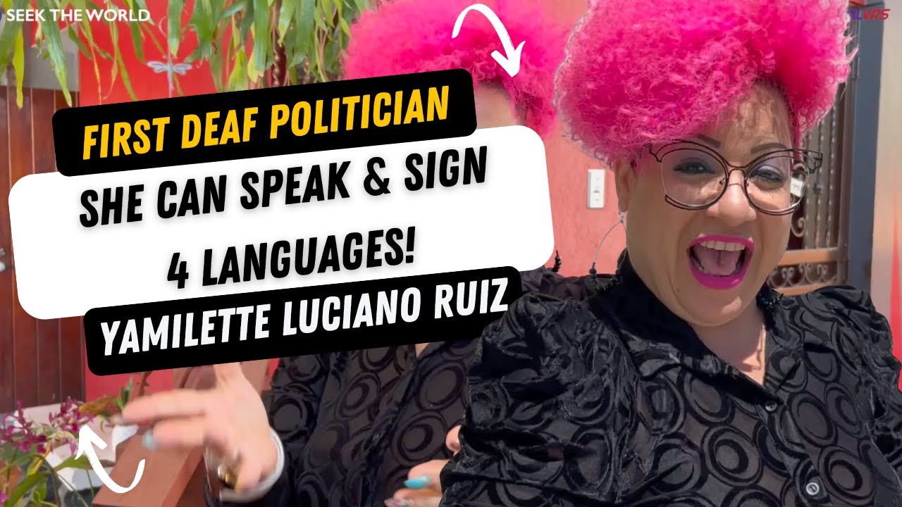 Yamilette - First Deaf Politician Knows 4 Languages in Puerto Rico