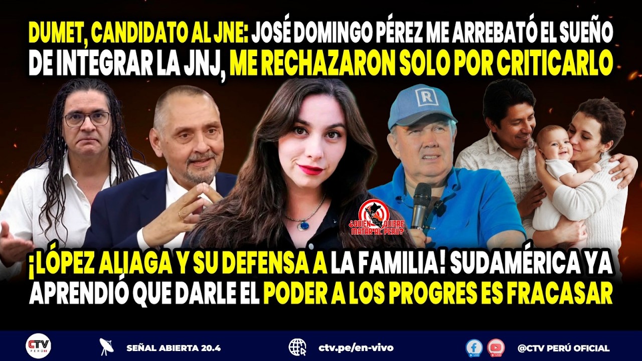 Quién quiere matar al Perú con Vanya Thais EN VIVO por #CTVPerú