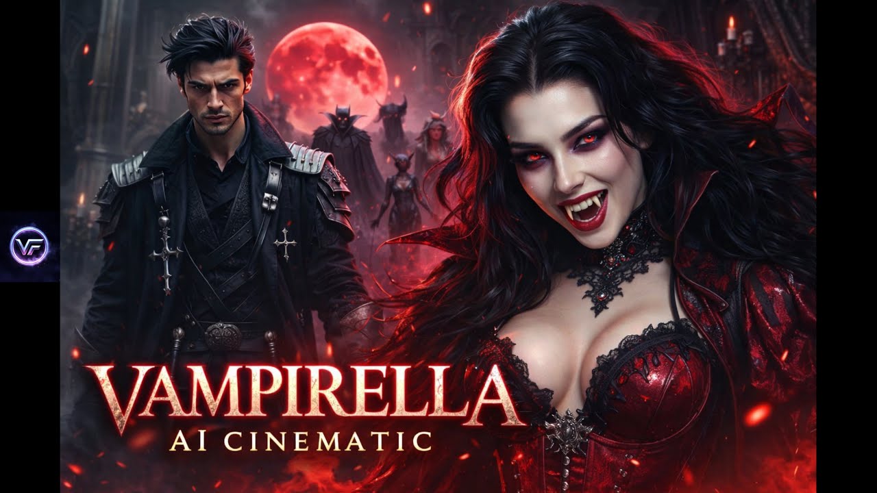 VAMPIRELLA | Dark Queen of the Night (Epic Cinematic AI Trailer)