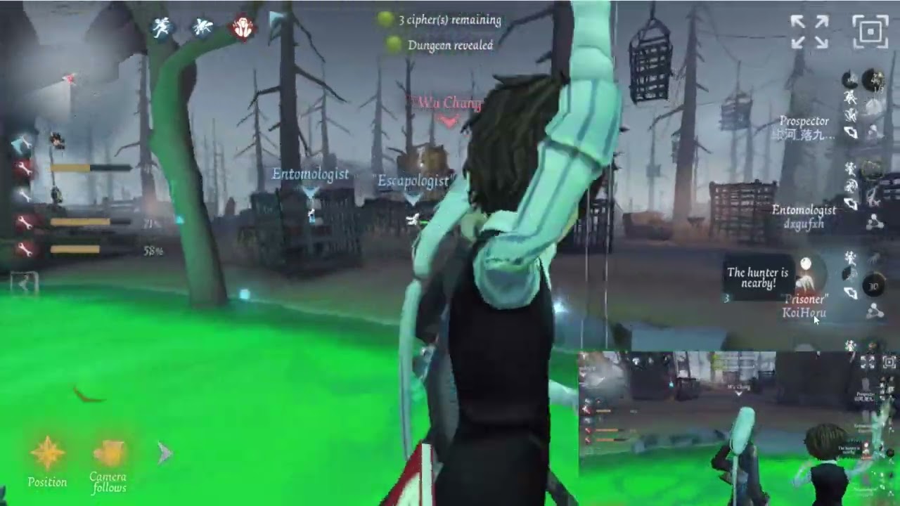 Identity V - Rank #38A25 -  Wuchang definitely prioritised me