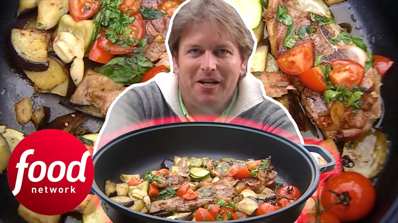 Lamb With Smoked Garlic & Veggies In Less Than 10 Minutes | James Martin's French Road Trip