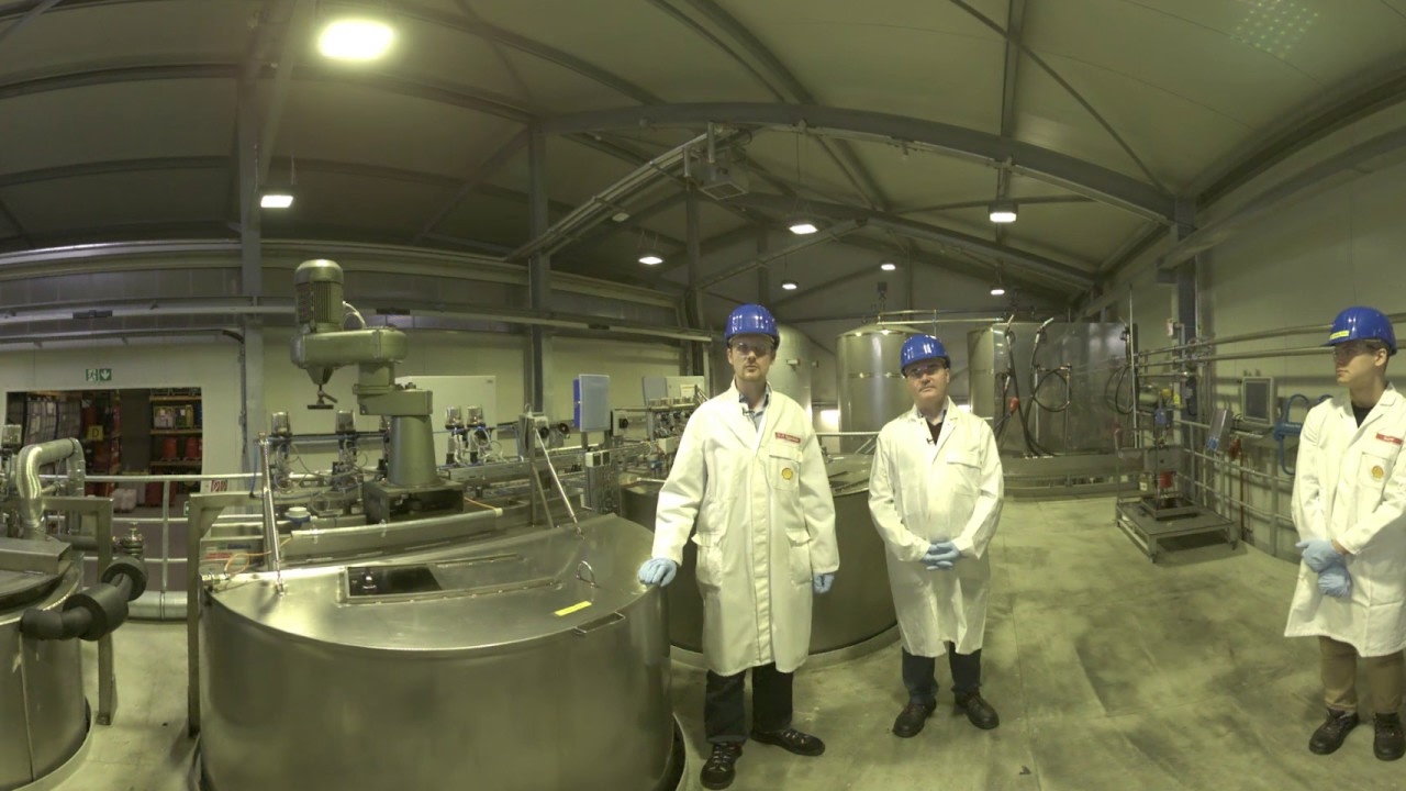 Shell Technology Center Hamburg virtual Tour 360 - Blending Plant
