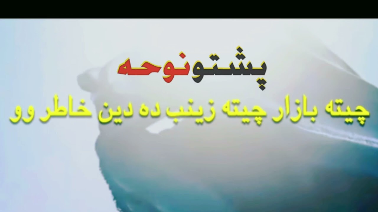 Pashto new noha 2023 Cheta bazar che ta zainab da din hatar wo @zakirsadiqalikarbalaye1404