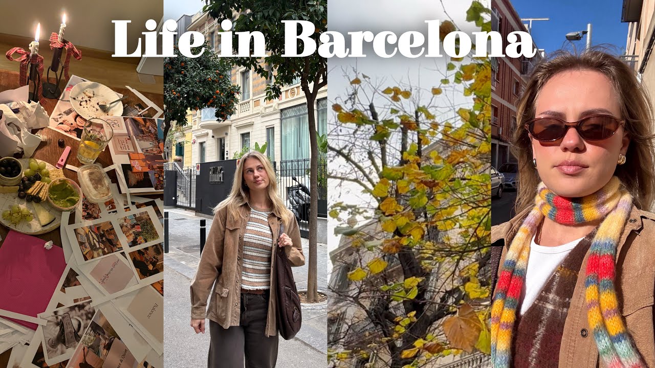 Living Slow In Barcelona | bookstore, museum visits, vision board