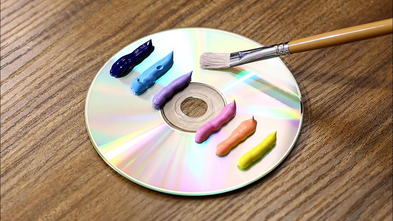 Easy Landscape Acrylic Painting on CD #957｜Rainbows and roses｜Satisfying Art
