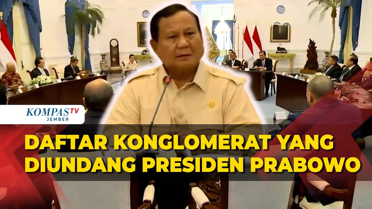 Daftar Konglomerat yang Diundang Presiden Prabowo ke Istana, James Riady hingga Chairul Tanjung