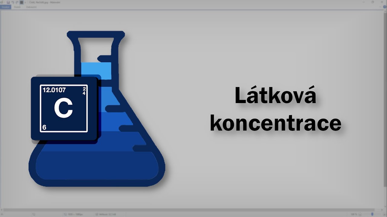 Chemie - Látková koncentrace