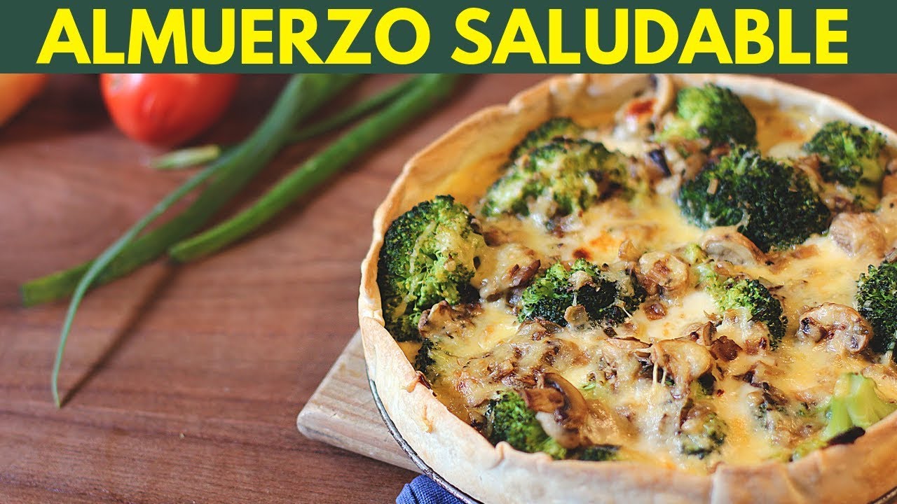 Tarta de brócoli y queso - RECETA FÁCIL #saludable