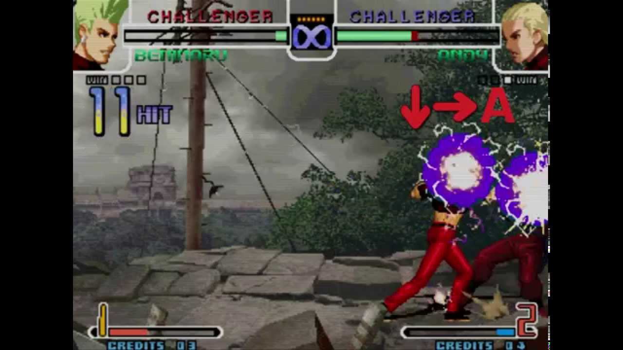 KOF 2002 Combos de Benimaru Paso a Paso