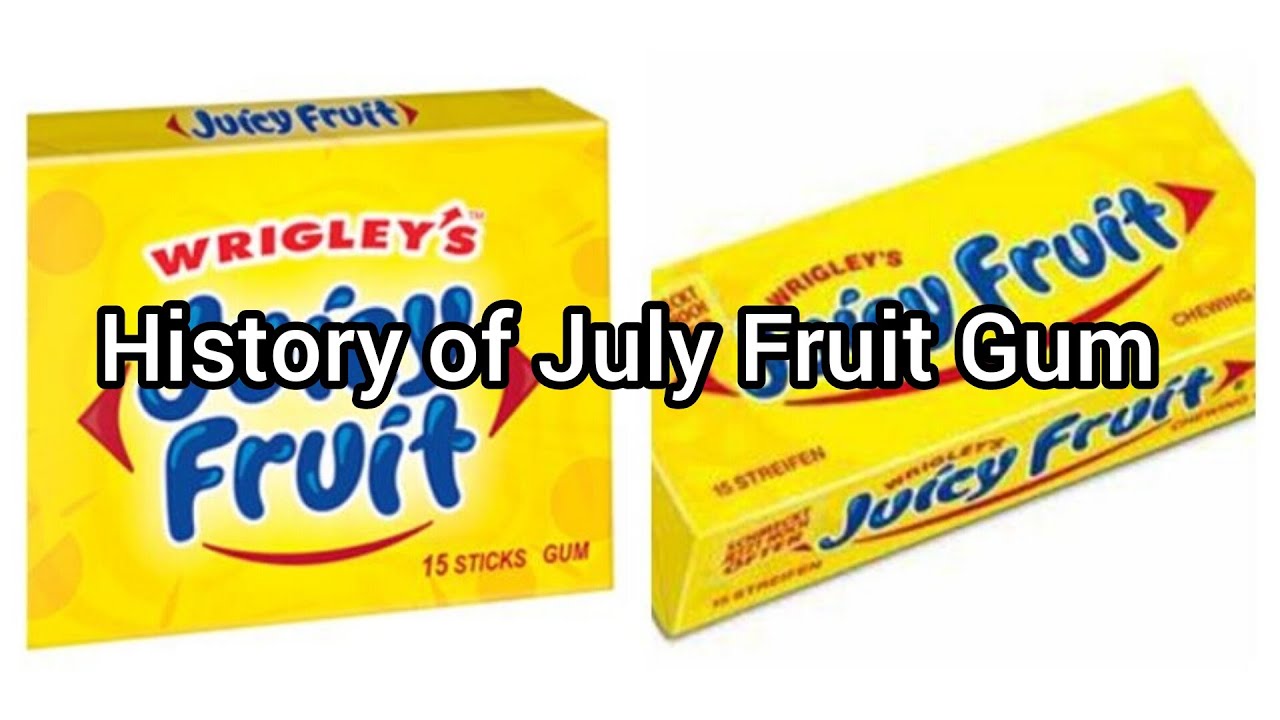 History of Juicy Fruit Gum