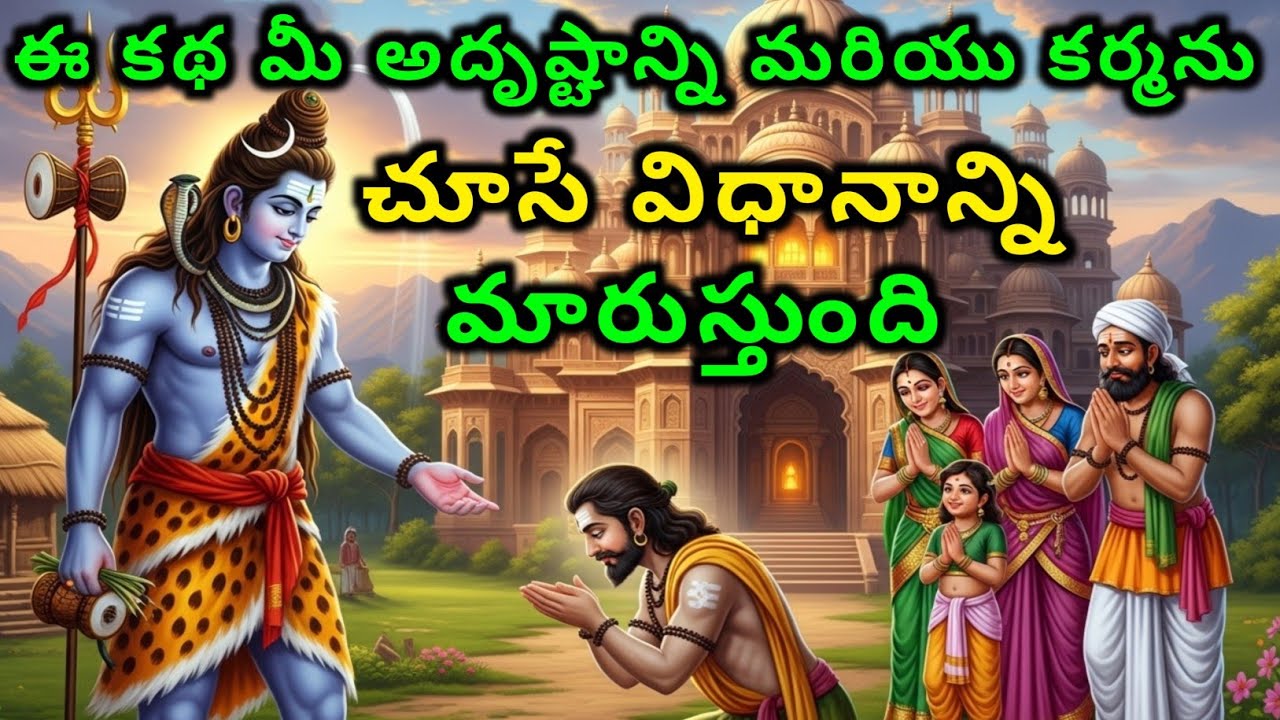 ఈ కథ మీ అదృష్టాన్ని మరియు కర్మను చూసే విధానాన్ని | telugu motivational story | bhagavad gita telugu