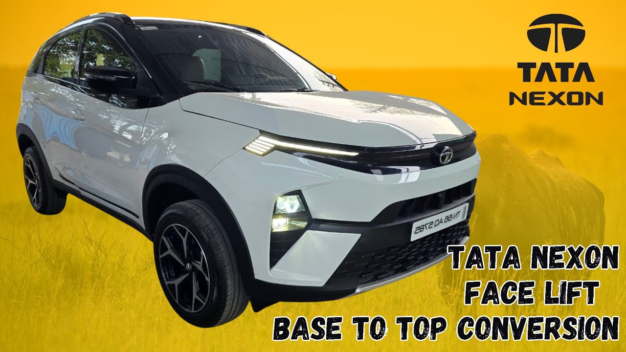TATA NEXON FACE LIFT - BASE TO TOP CONVERSION #afto #coimbatore #tatanexon #nexon