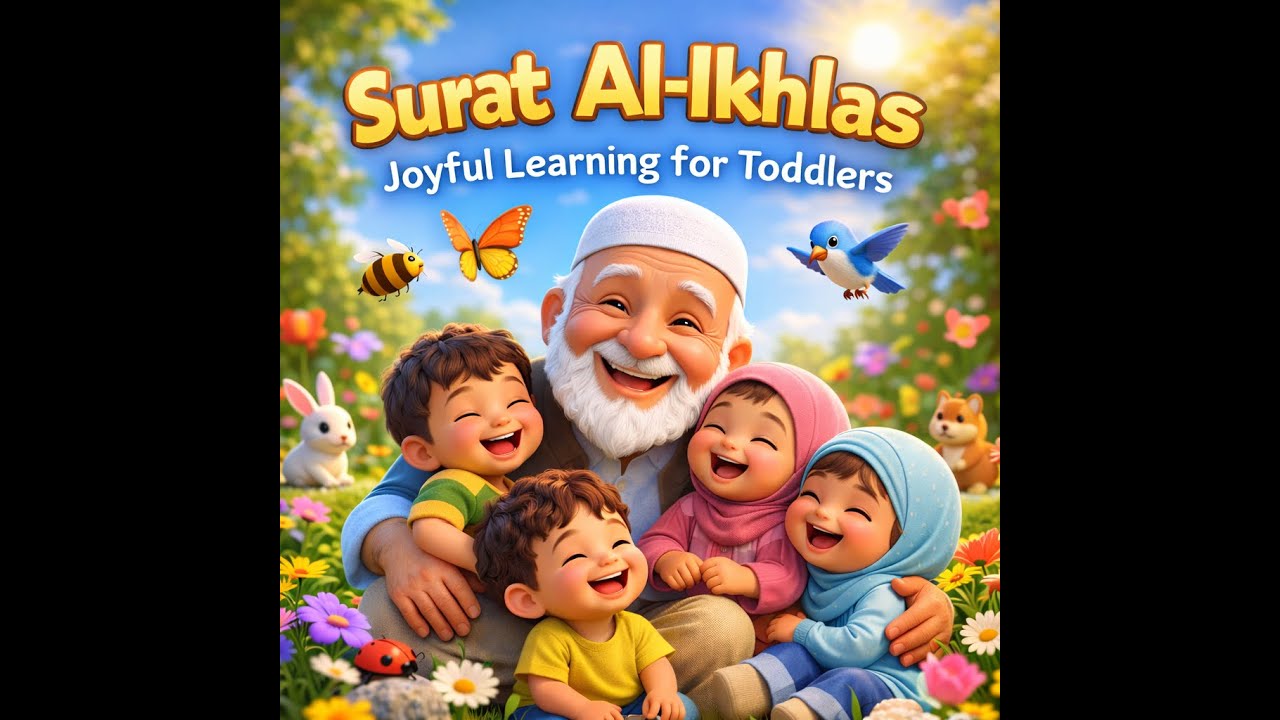 Surah Al-Ikhlas for Kids | Calm & Joyful Islamic Learning (3D Animation)