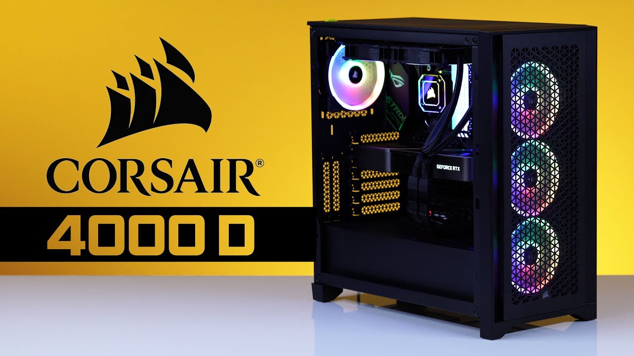 Corsair 4000D Review Build and Live Build Guide! | Robeytech