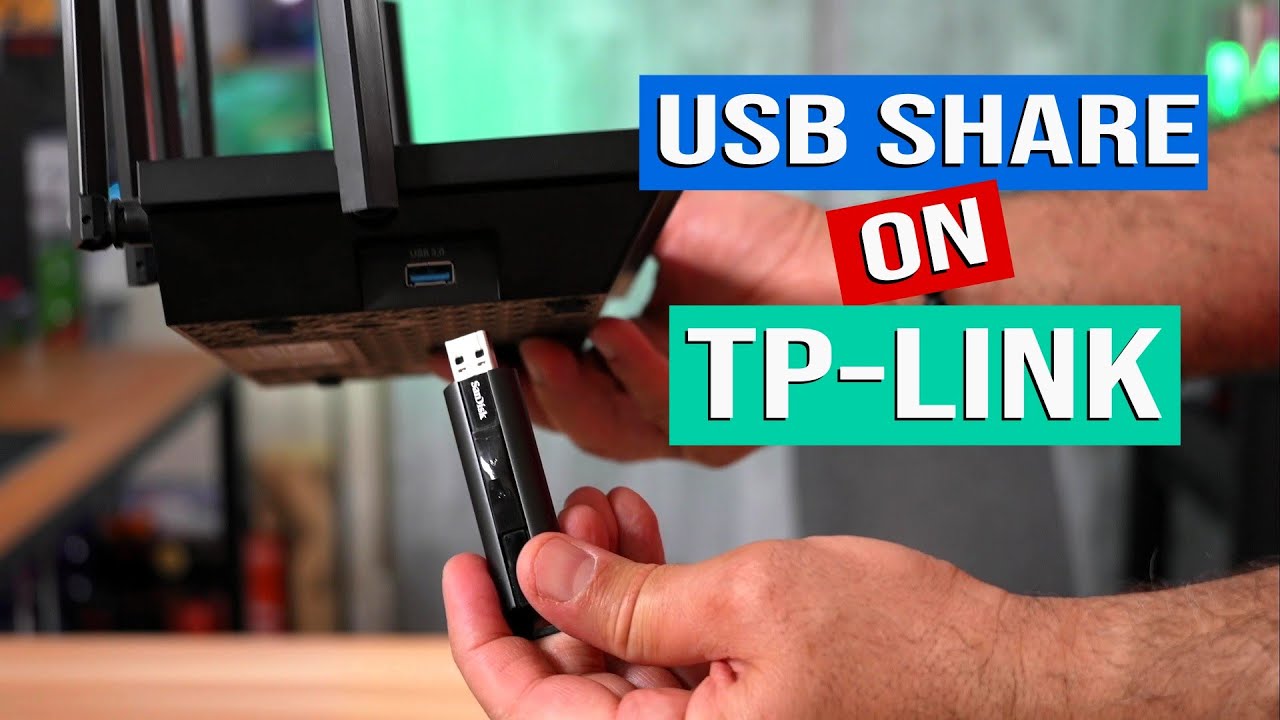 How to share a USB Drive on TP Link Router