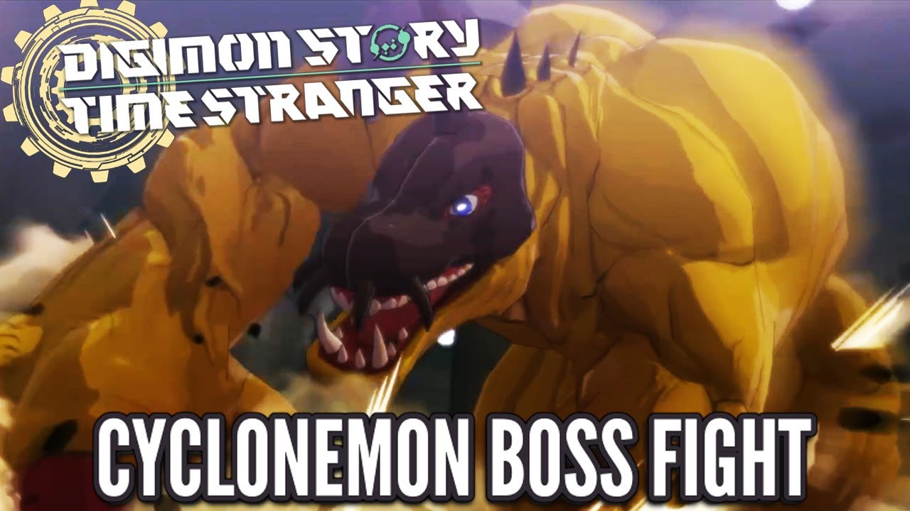 Cyclonemon Boss Fight | Digimon Story Time Stranger Highlight