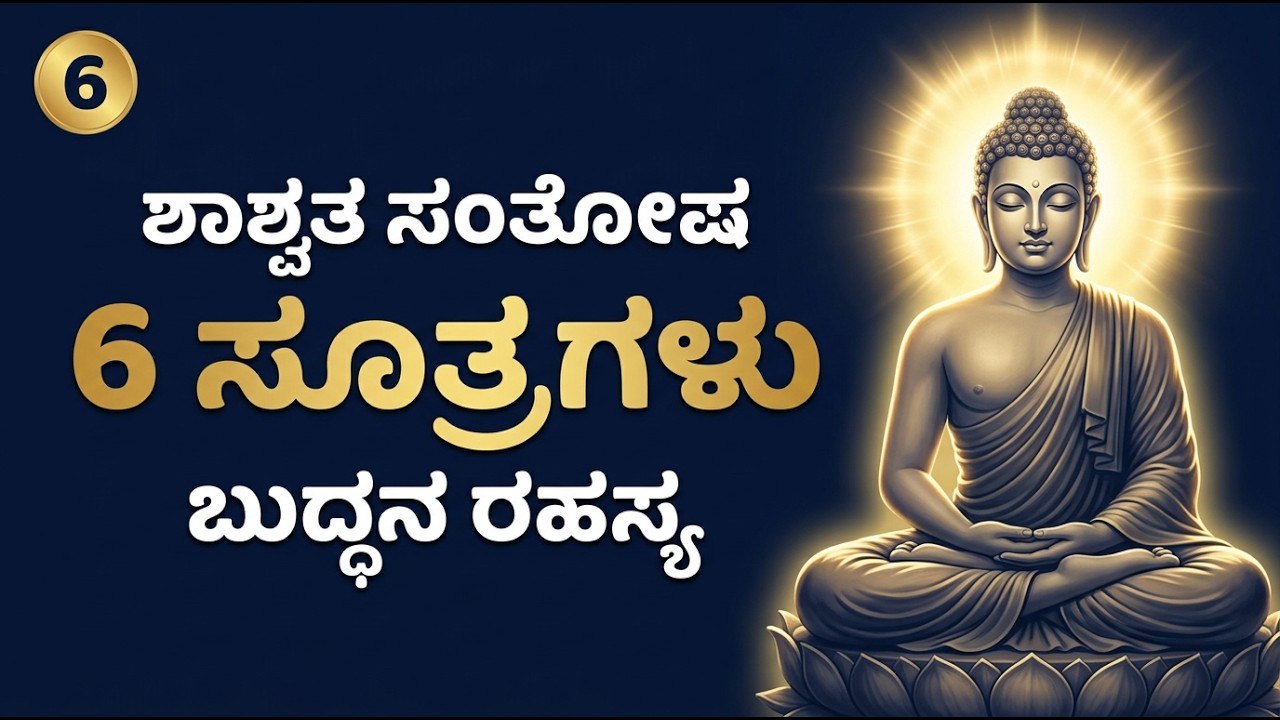 Control the Mind | 6 Buddha Sutras for Eternal Happiness | Dhammapada Ep 07 (Verses 33&ndash;38)