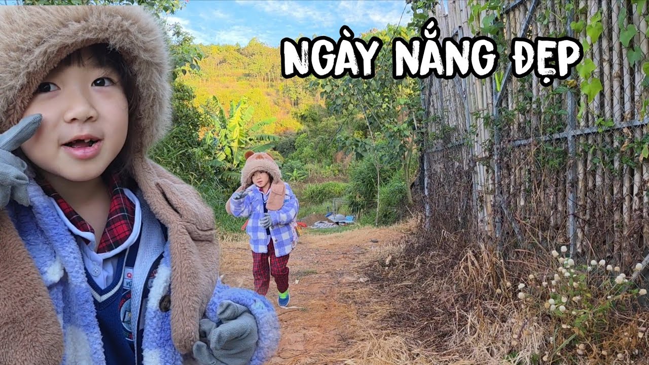 CẢM ƠN MÓN QUÀ CỦA CHỊ SATUDAY/KAPY CHÀO ÔBCCAC CON ĐI HỌC