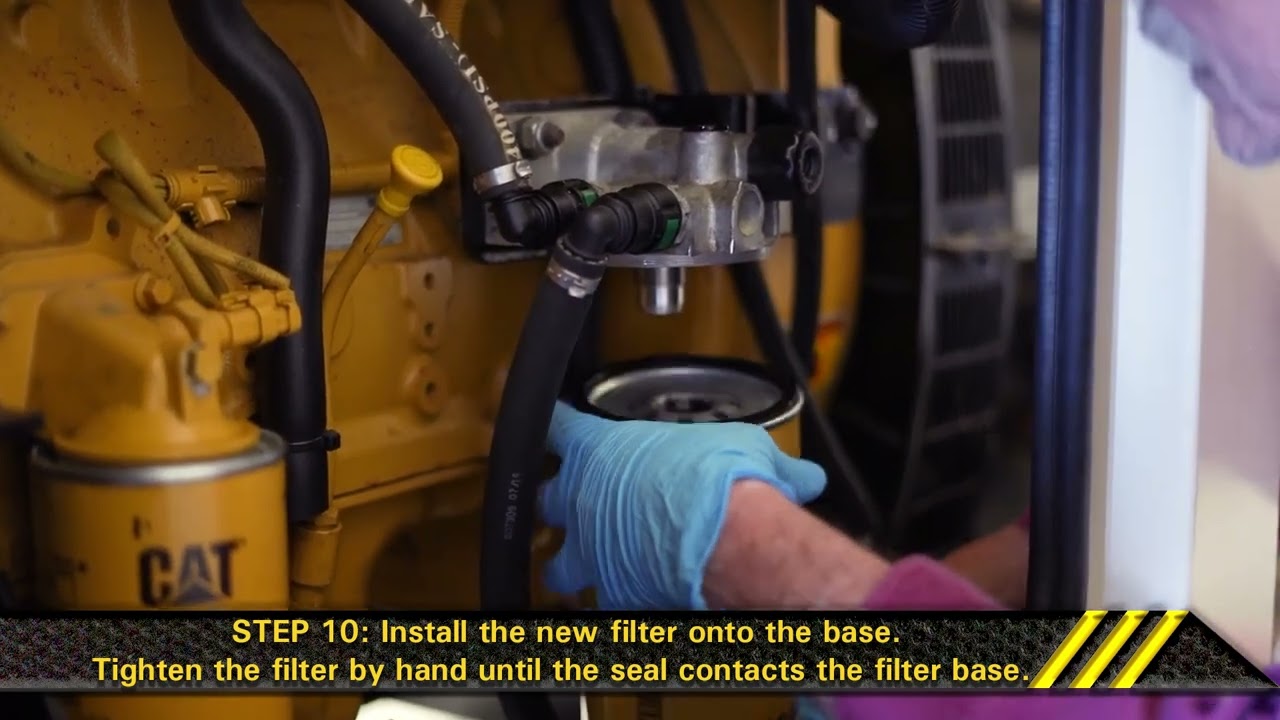 Change Your Own Generator Set Fuel Filter