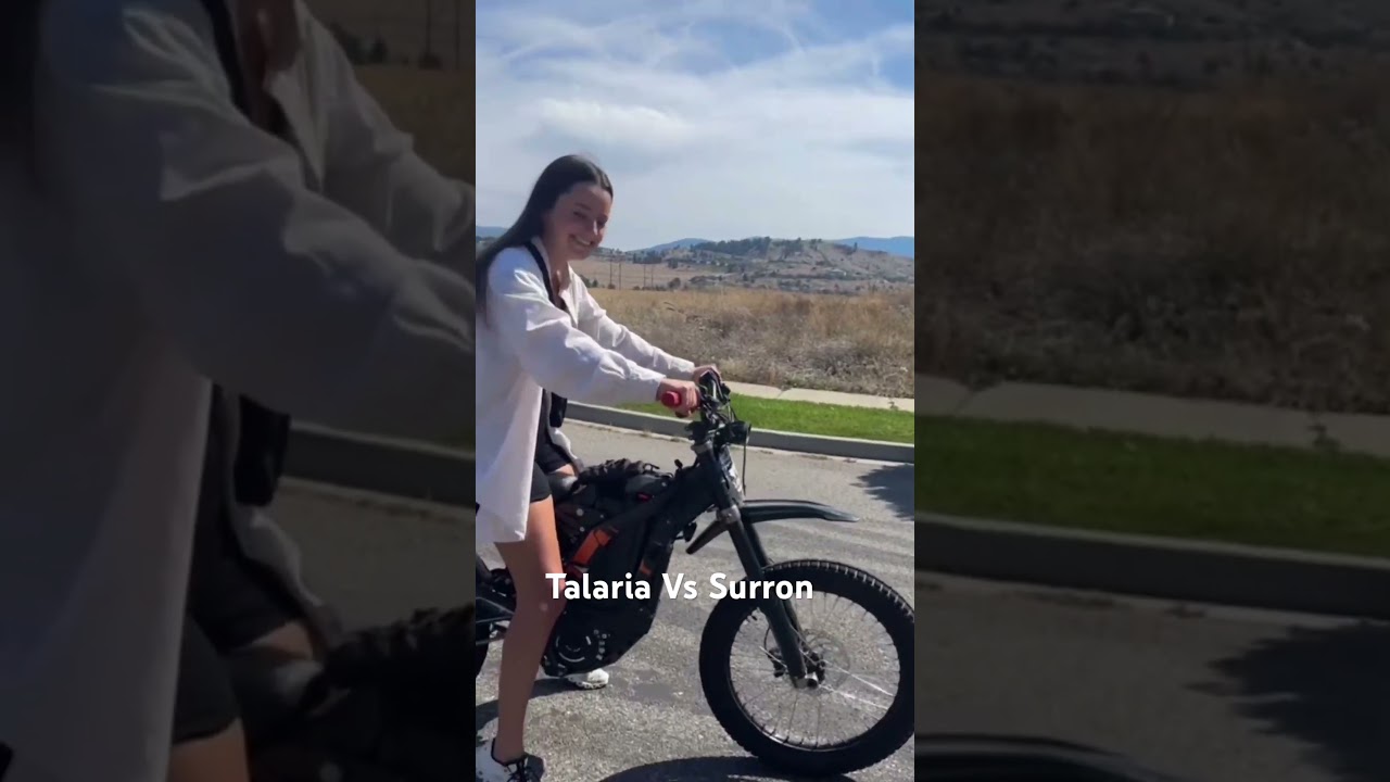 Гонка Талария против Суррона #электрическийбайк #surron #talaria