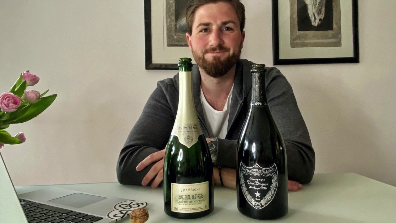 Krug Clos du Mesnil 2002 x Dom Perignon Oenotheque 1996 - BJR Le Bouquet Instagram Live