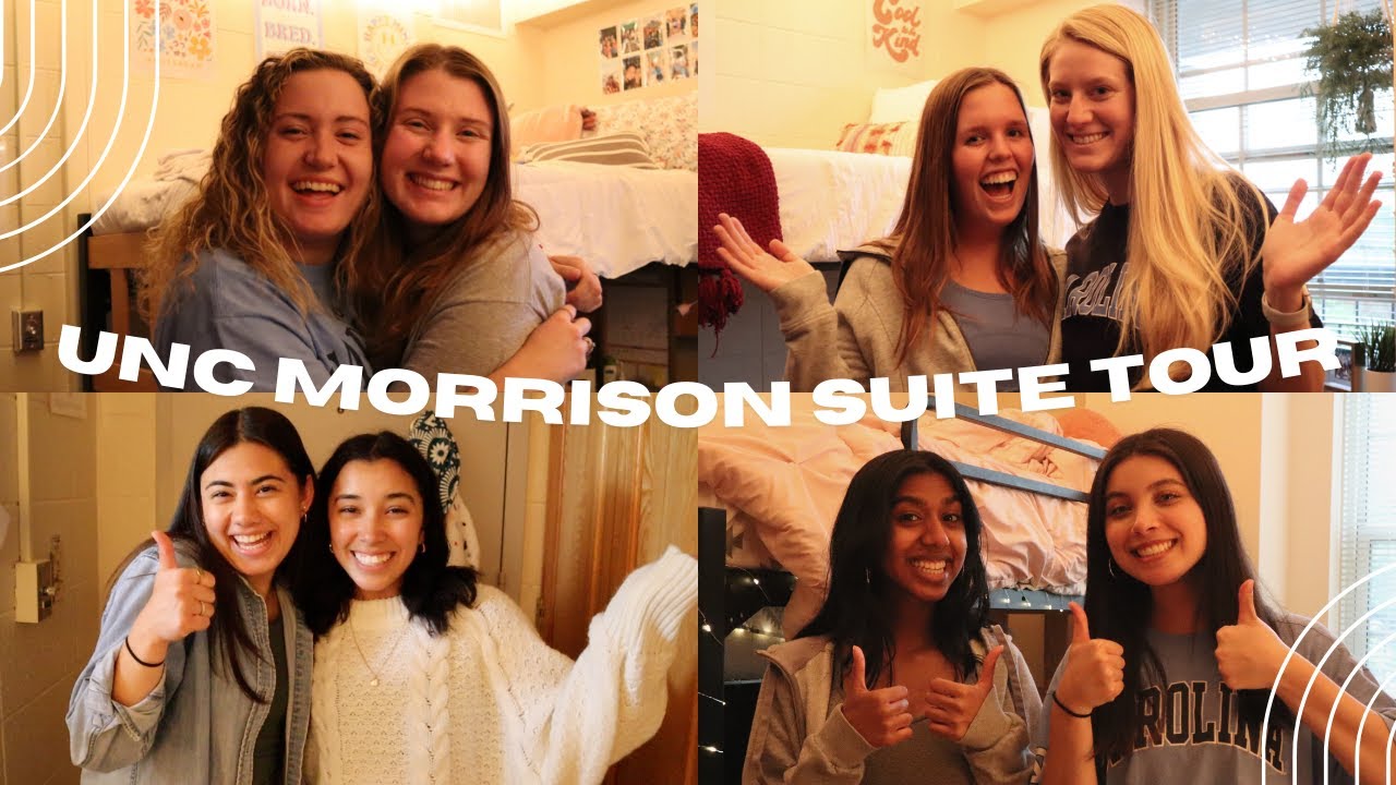 UNC DORM TOUR (morrison) | entire suite!!